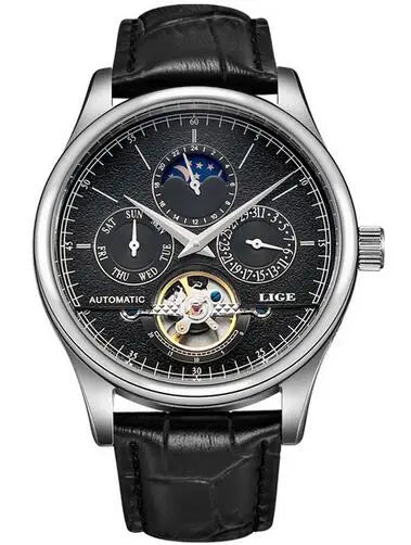 LIGE Women’s Automatic Tourbillon Watch
