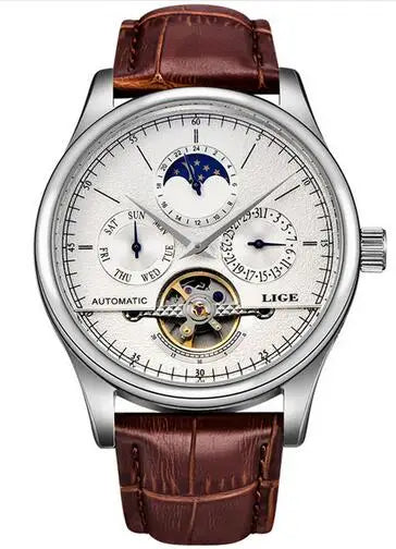 LIGE Women’s Automatic Tourbillon Watch