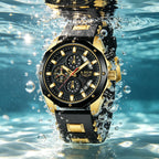 LIGE Men's Sports Chronograph Watch