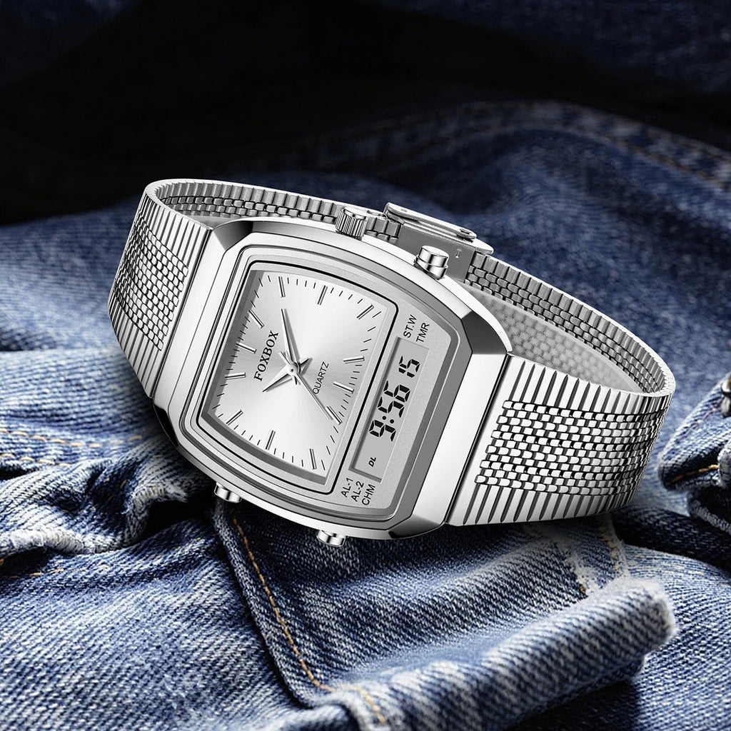 FOXBOX Luxury Digital Sports Watch