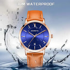 SUNKTA Quartz Business Watch – Premium Waterproof Edition