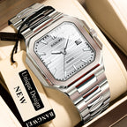 BANGWEI™ Classic Business Quartz Watch – Stainless Steel Edition