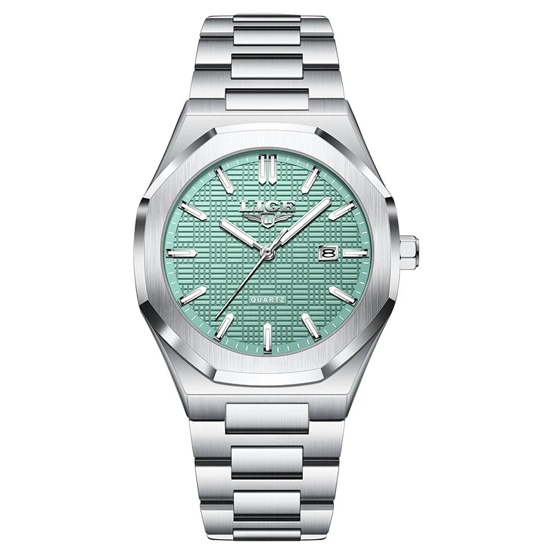LIGE Luxury Business Quartz Watch