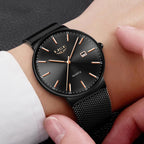LIGE Ultra-Thin Business Quartz Watch