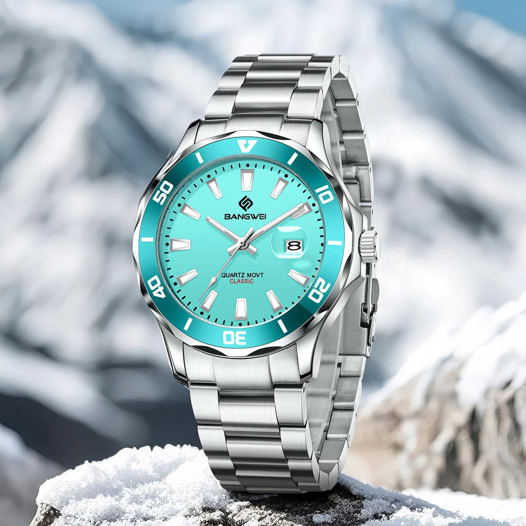 LIGE Classic Calendar Quartz Watch