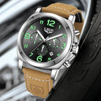 LIGE Luxury Chronograph Sports Watch