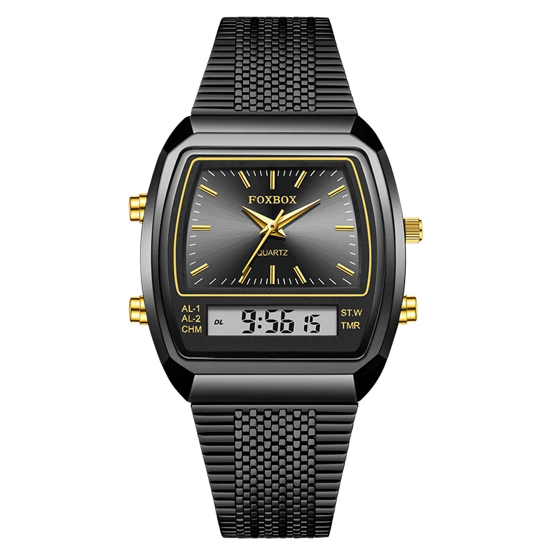 FOXBOX Luxury Digital Sports Watch