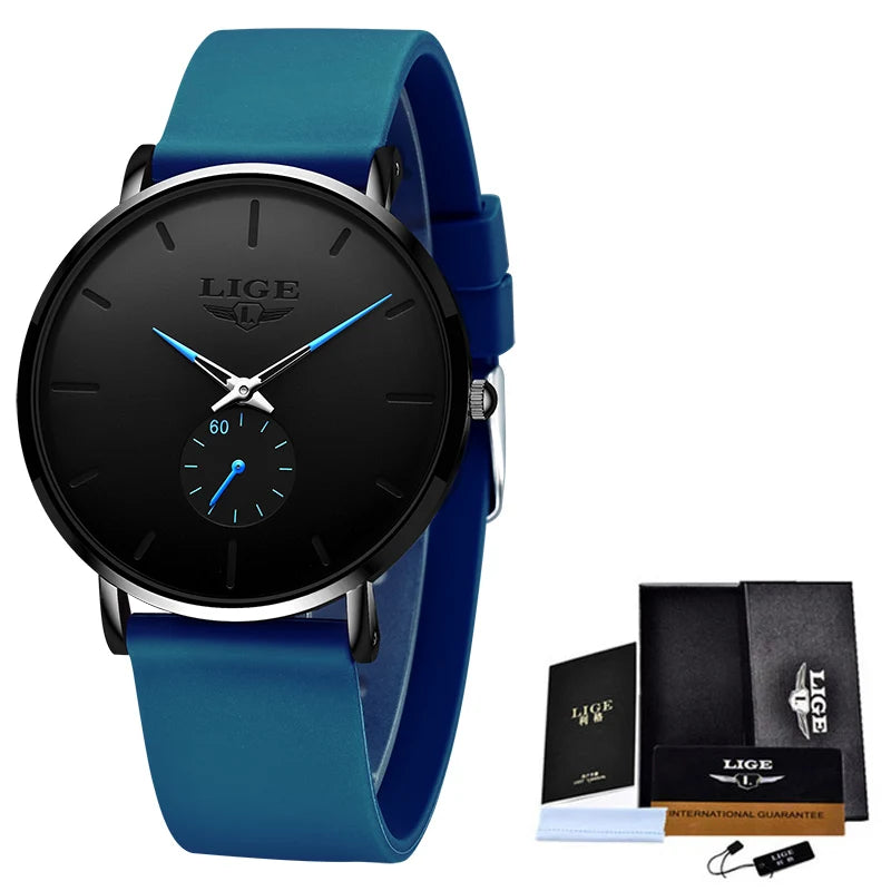 LIGE Luxury Ultra-Thin Sport Watch