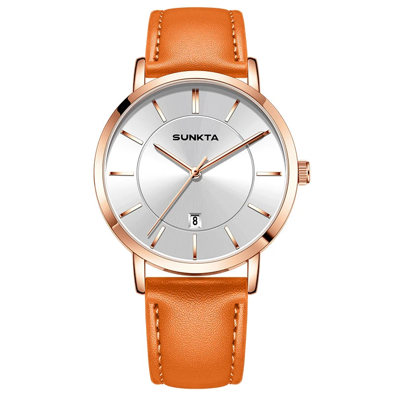 SUNKTA Quartz Business Watch – Premium Waterproof Edition