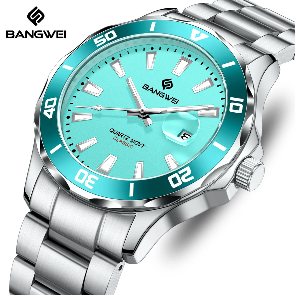 LIGE Classic Calendar Quartz Watch