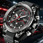 LIGE Tactical Sports Chronograph Watch