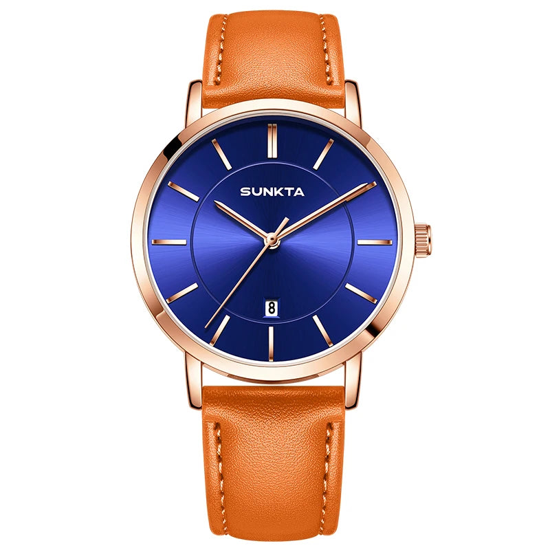 SUNKTA Quartz Business Watch – Premium Waterproof Edition