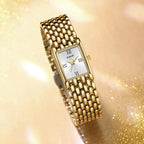 LIGE Women's Golden Steel Bracelet Watch