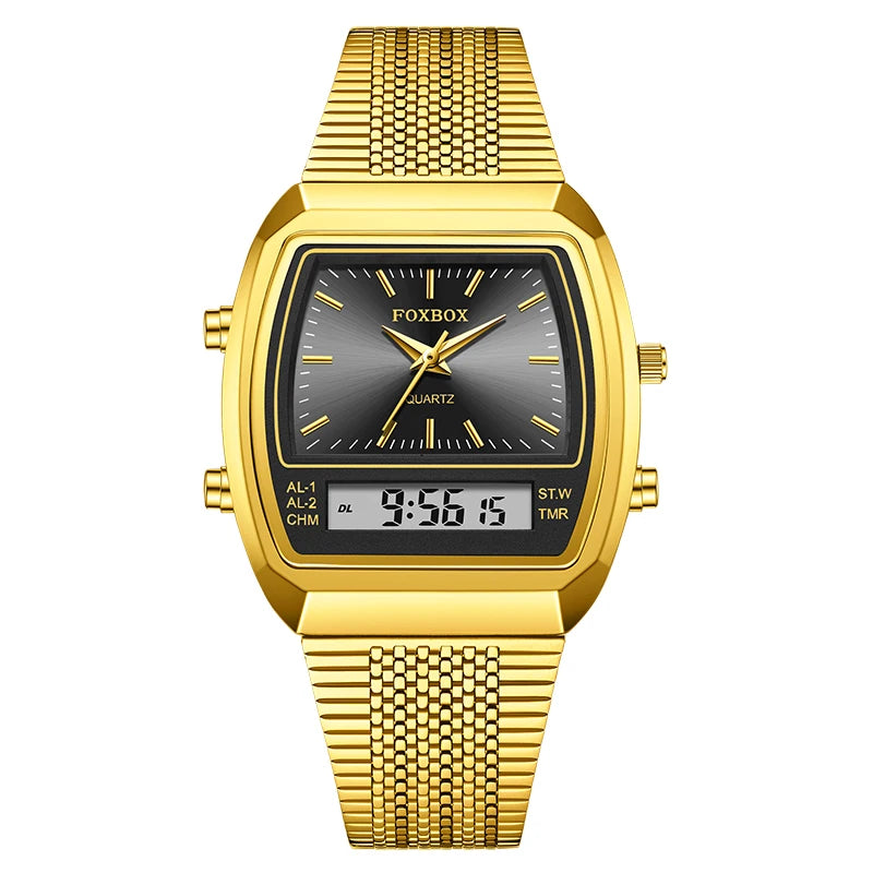 FOXBOX Luxury Digital Sports Watch