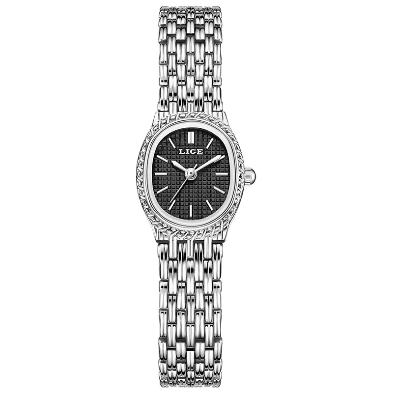 LIGE Elegant Quartz Watch – Premium Steel Women’s Edition