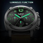 LIGE Luxury Chronograph Sports Watch
