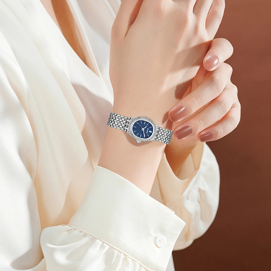 LIGE Elegant Quartz Watch – Premium Steel Women’s Edition