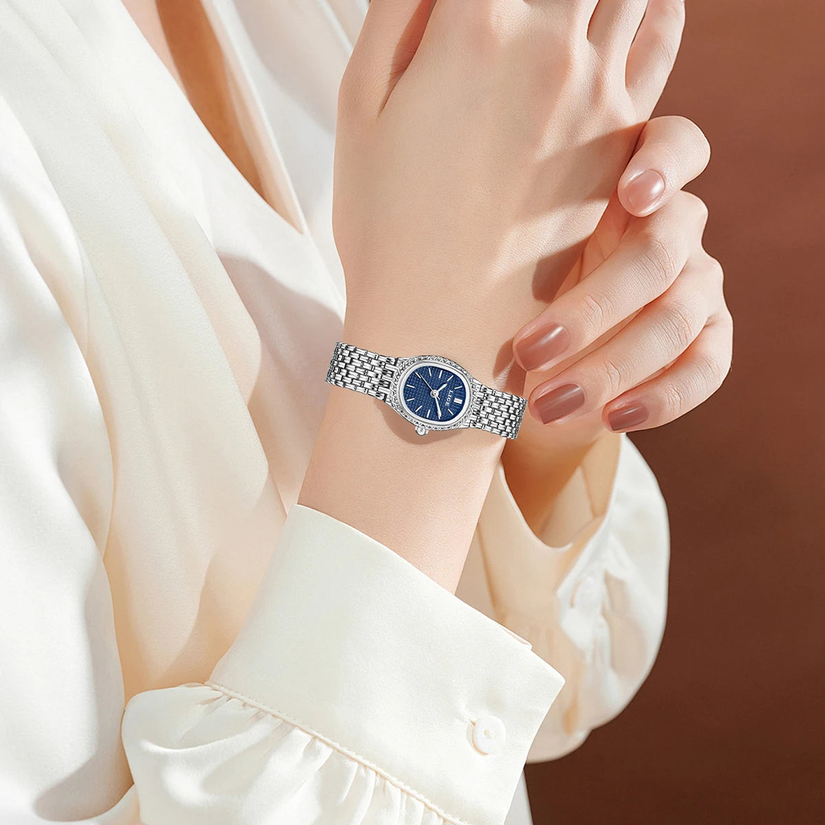 LIGE Elegant Quartz Watch – Premium Steel Women’s Edition