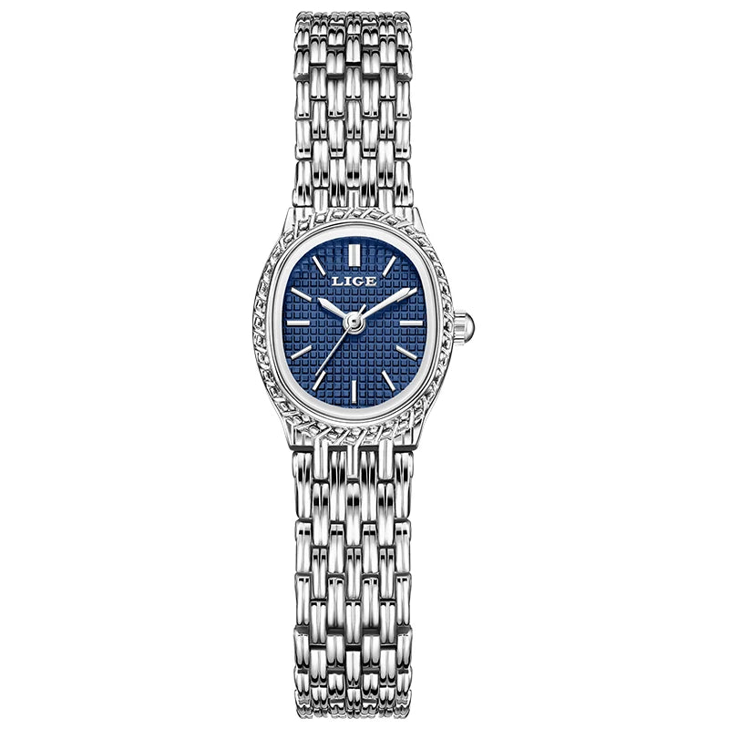 LIGE Elegant Quartz Watch – Premium Steel Women’s Edition