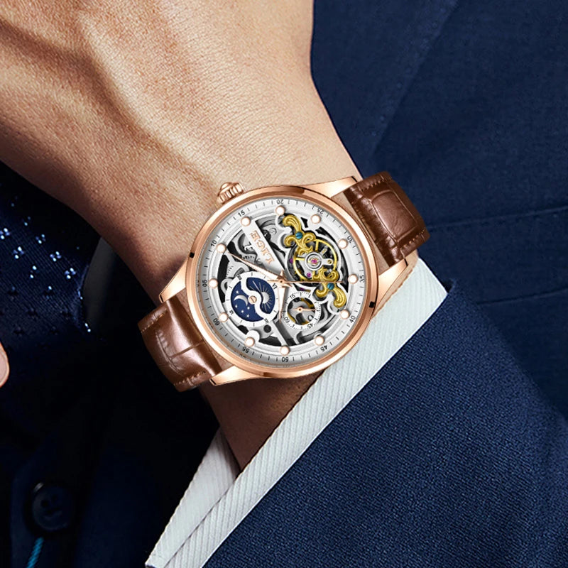 LIGE Automatic Classic Mechanical Watch