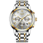 LIGE Men's Sport Chronograph Quartz Watch