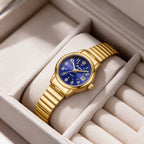 SUNKTA Women's Golden Stainless Steel Watch