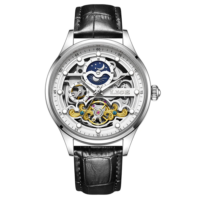 LIGE Automatic Classic Mechanical Watch