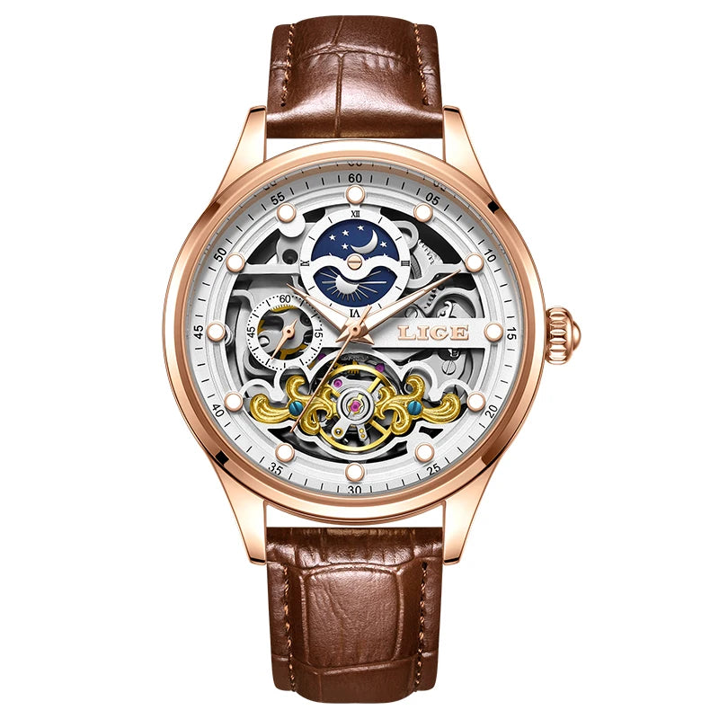 LIGE Automatic Classic Mechanical Watch