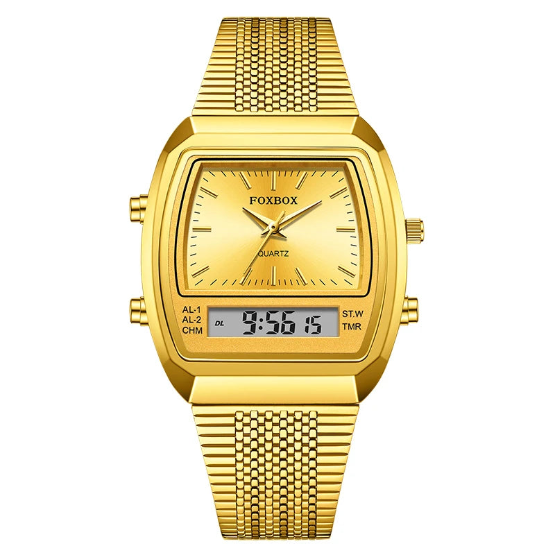 FOXBOX Luxury Digital Sports Watch