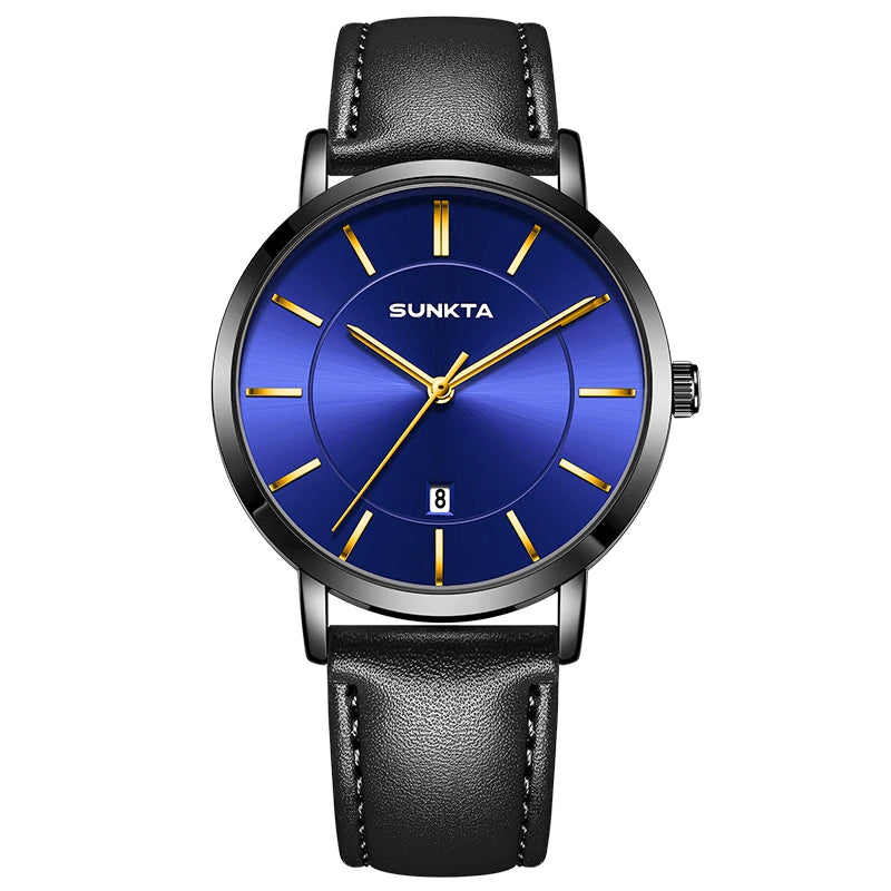 SUNKTA Quartz Business Watch – Premium Waterproof Edition