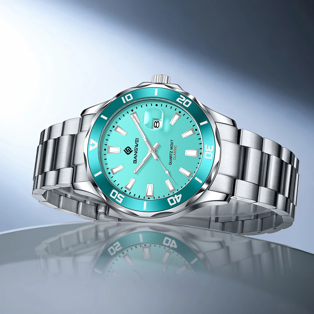 LIGE Classic Calendar Quartz Watch