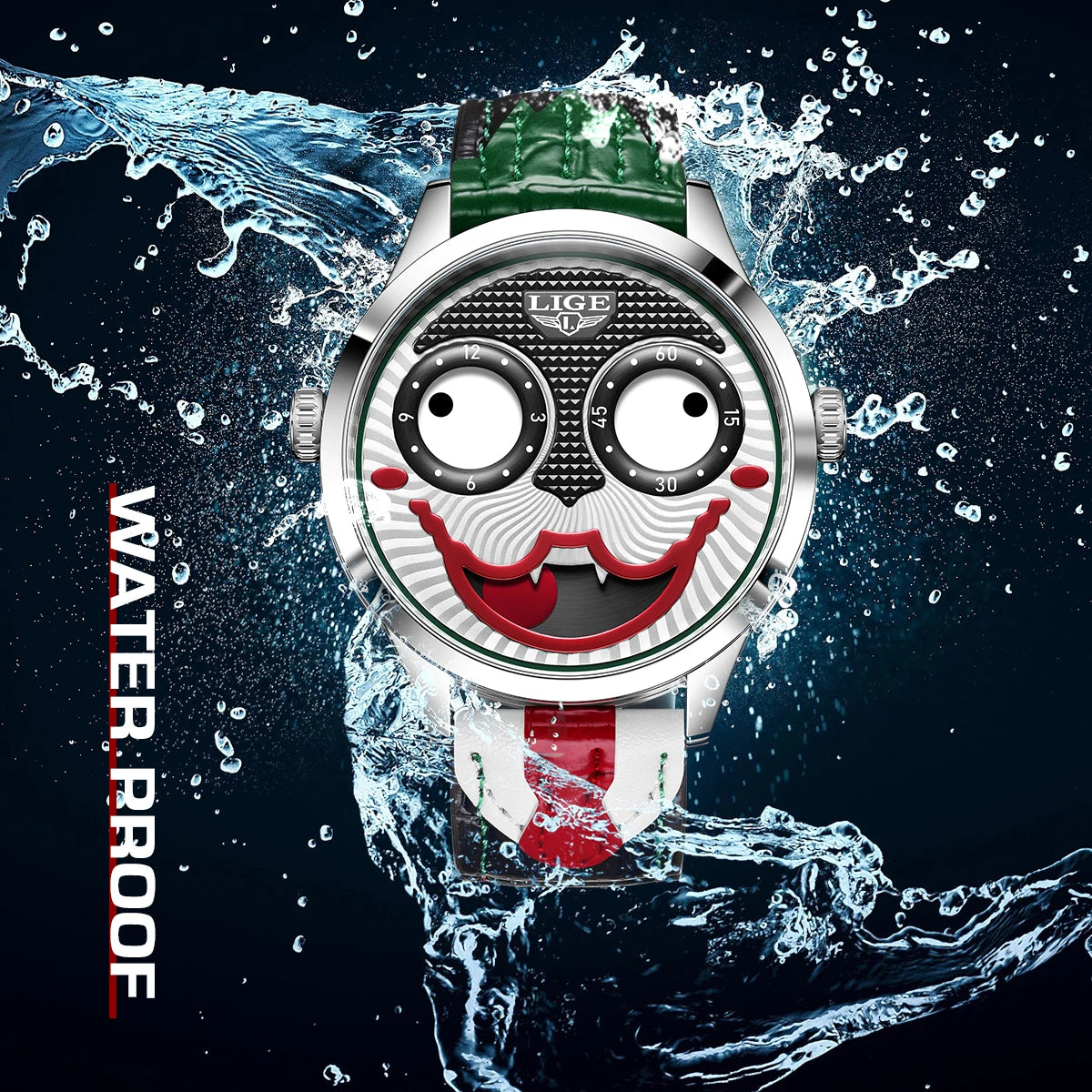 LIGE Joker Moon Phase Watch