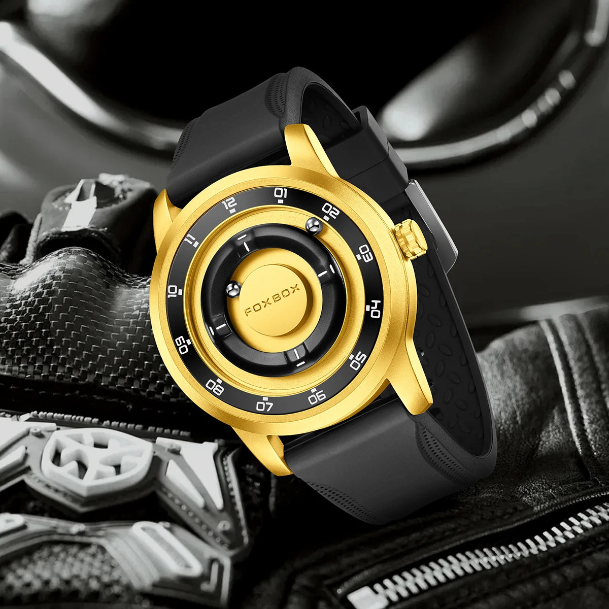 FOXBOX Magnetic Steel Ball Business Watch