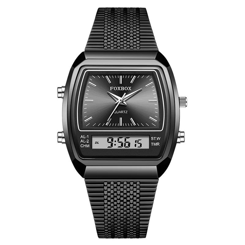 FOXBOX Luxury Digital Sports Watch