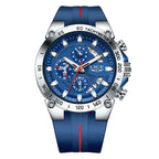 LIGE Men's Military Sports Chronograph Watch