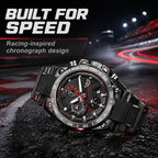 LIGE Tactical Sports Chronograph Watch