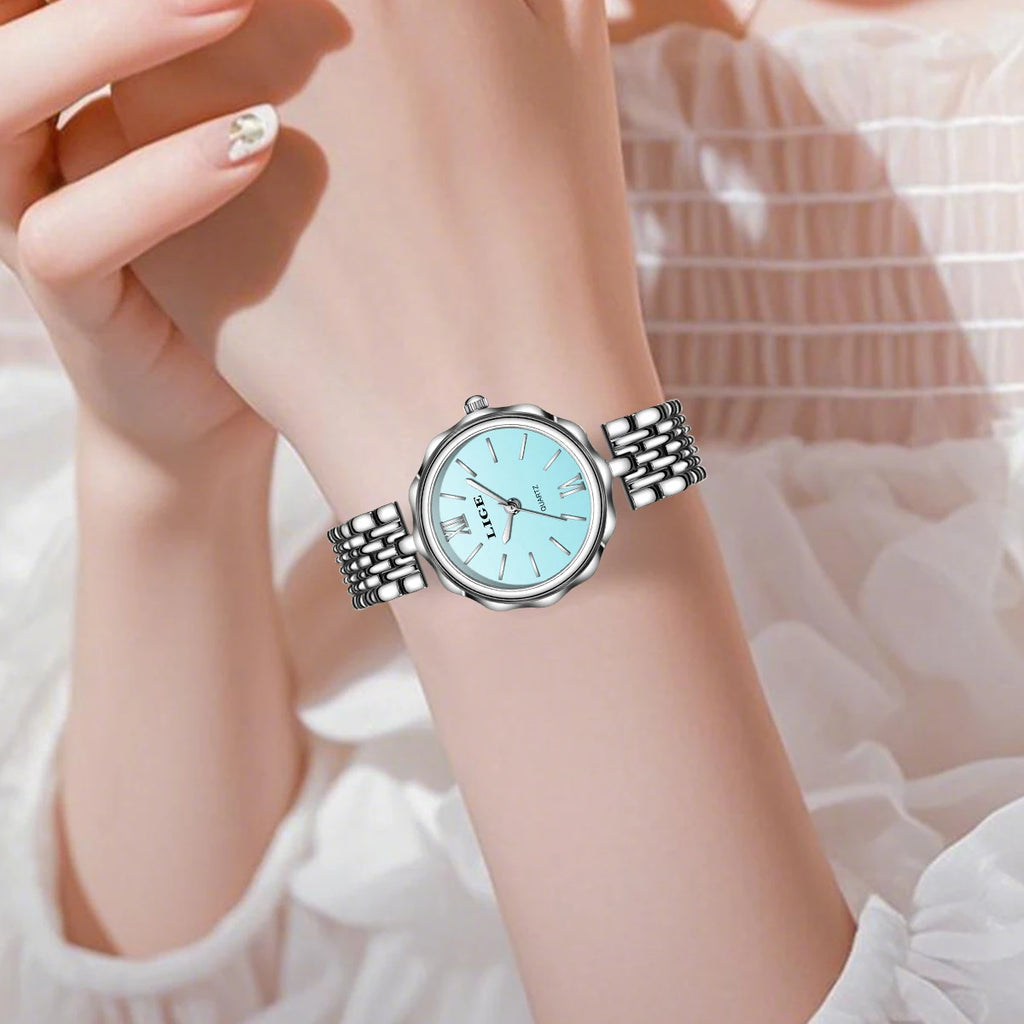 LIGE™ Elegance Square Watch