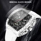 FOXBOX Men's Digital Multifunctional Alarm Watch