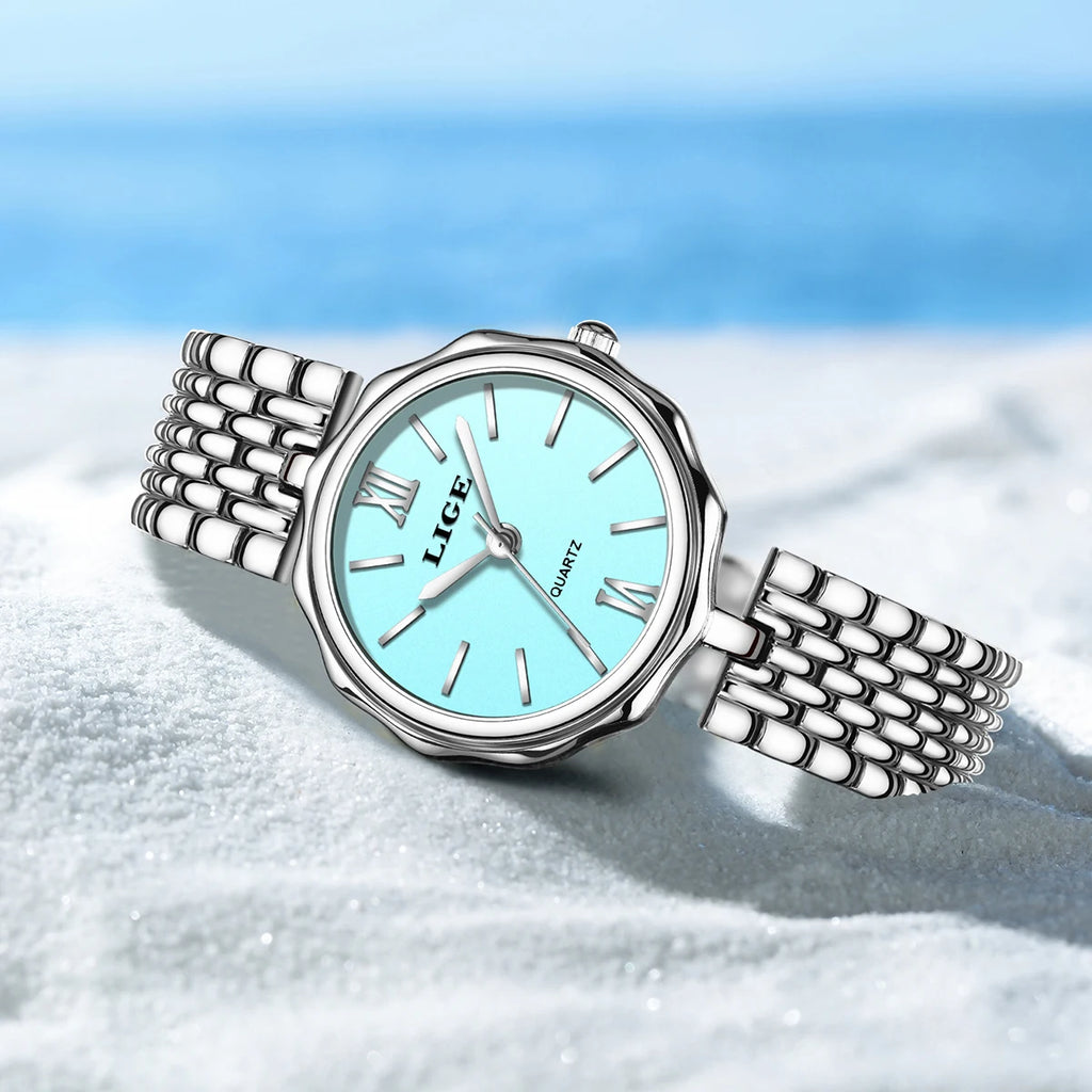 LIGE™ Elegance Square Watch