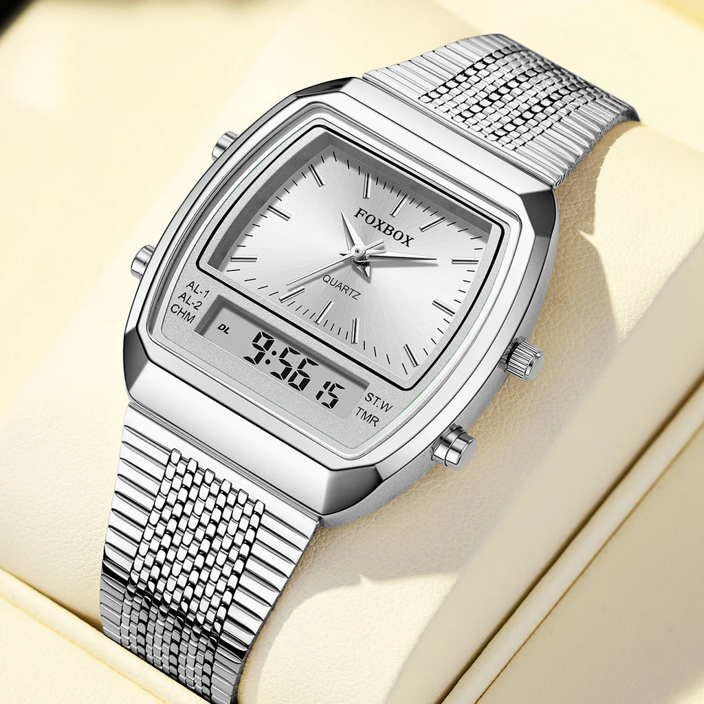 FOXBOX Luxury Digital Sports Watch