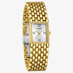 LIGE Women's Golden Steel Bracelet Watch