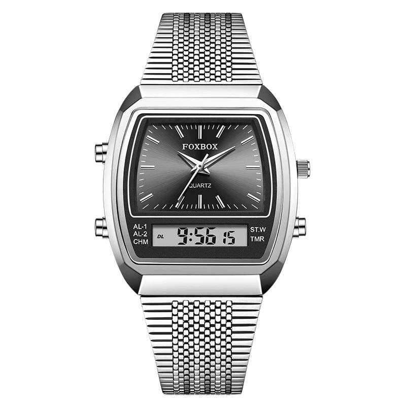 FOXBOX Luxury Digital Sports Watch